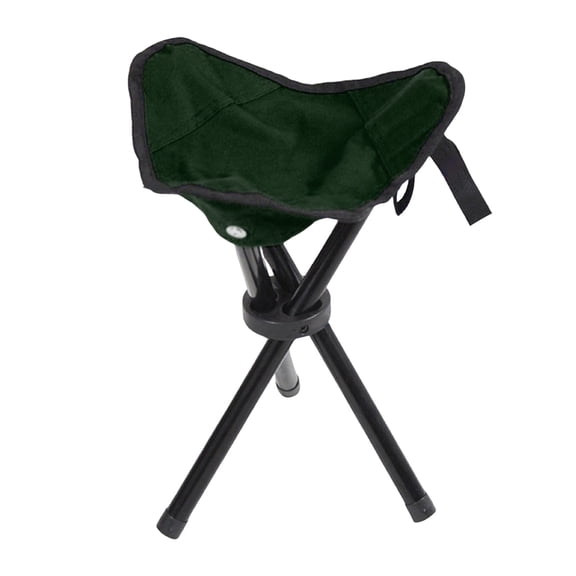 RUISINERY Tripod Stool Portable Use Height 12in Foldable 3 Leg Chair for Hiking Camping Beach BBQ Travel Outdoor Activity
