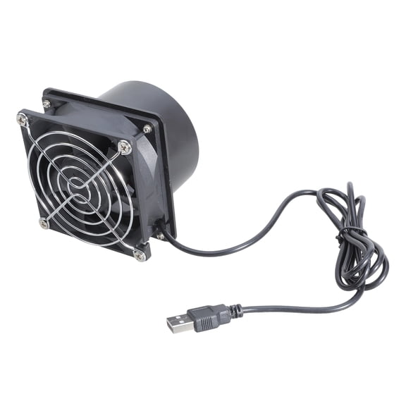 RUISINERY USB Powered Round Exhaust Fan Air Blower for Efficient Ventilation in 3D Printer Enclosures and Pet Houses