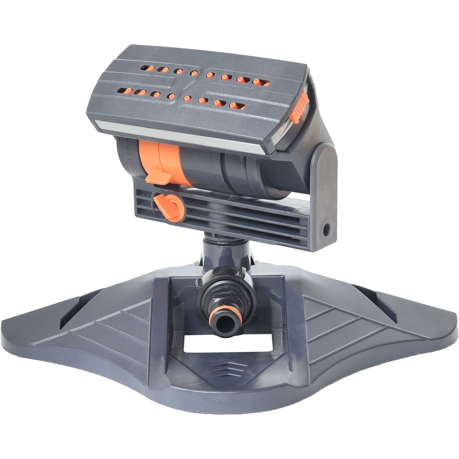 RUISINERY Upgraded Adjustable Sprinkler for Lawns Yards and Gardens with 16 Nozzle Oscillating Heads