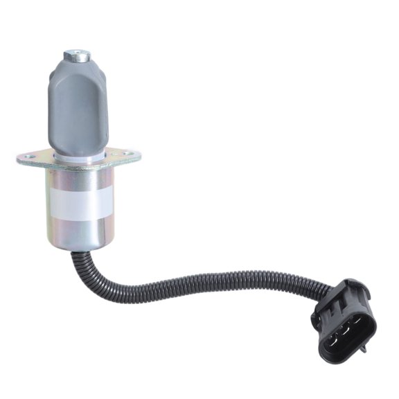 RUISINERY Upgrades12V Fuels Shut Down Solenoid 6681513 Fuels Cutoff Solenoid for Generators Efficient operate Easy Installation