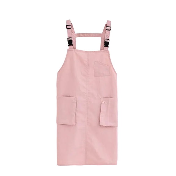 RUISINERY Waterproof Apron for Women with Pockets and Adjustable Buckles Design Pinafore for Kitchen Garden Cooking and Pottery