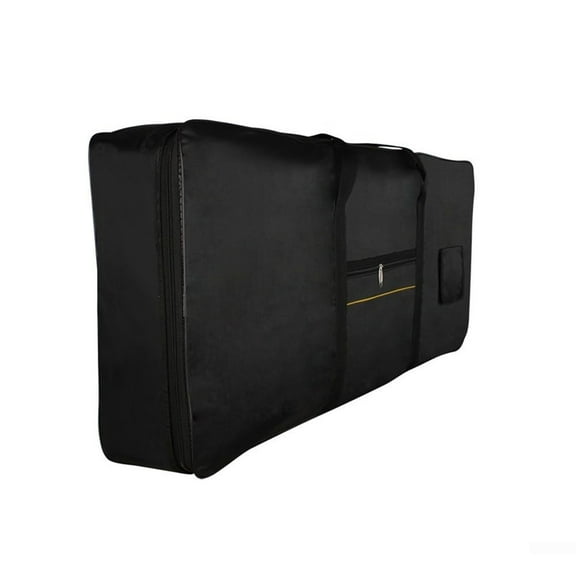 RUISINERY Waterproof Oxford Fabric Electronic Keyboard Bag for 61 Keys with Double Pocket Designs and Scratch Protected