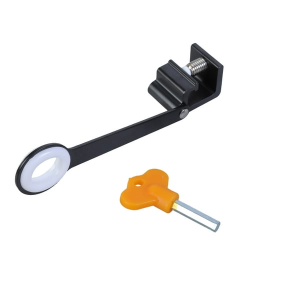 RUISINERY Window Limiter Lock Fixed Window Limiter Latches Position Stopper Home Security Door Window Sash Lock Enduring