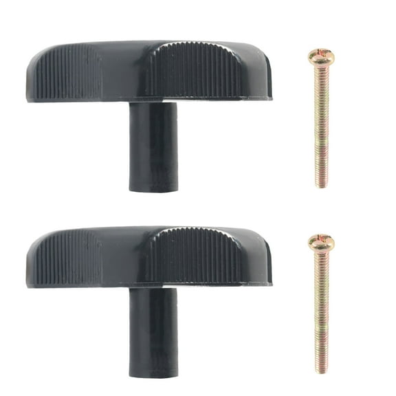 RUISINERY Window and Vent Knob with 1Inch Shaft Bolts Included 2-1/4Inch Diameter Latches Knob Replacement Knob for Trailer