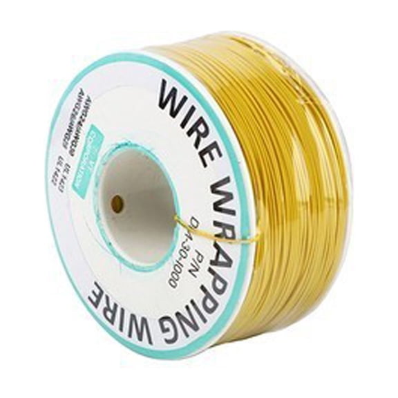 RUISINERY Wire Wrapping Cable 30AWG 250 Metres Temperature Resistant Wire Flexible Insulated Wire Easy to Use for pieceB Soldering