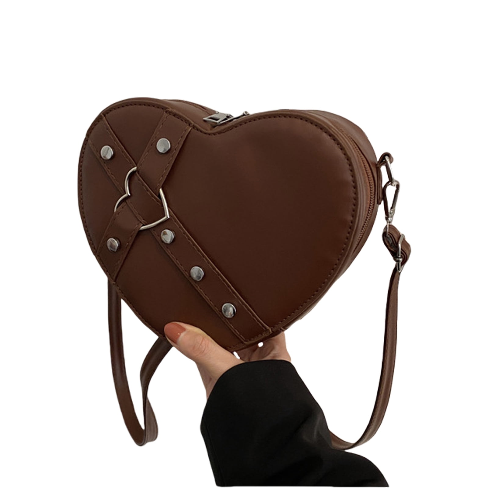 Women's Camera Shape Crossbody Bag | PU Leather Retro Shoulder Bag For Everyday