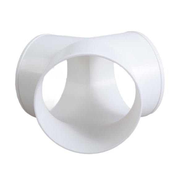 RUISINERY Y Shape Duct Connector Quick Ventilation Tube Joint Coupler 3 Ways Splitters PVC Exhaust Pipe Portable Fittings