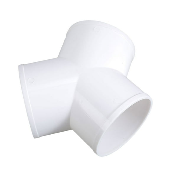 RUISINERY Y Shape Duct Connector Quick Ventilation Tube Joint Coupler 3 Ways Splitters PVC Exhaust Pipe Portable Fittings