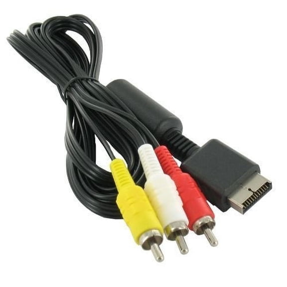 RUITROLIKER 1.8M AV Cable Audio Video AV RCA Video Composite Cable Cord For PS2 PS3