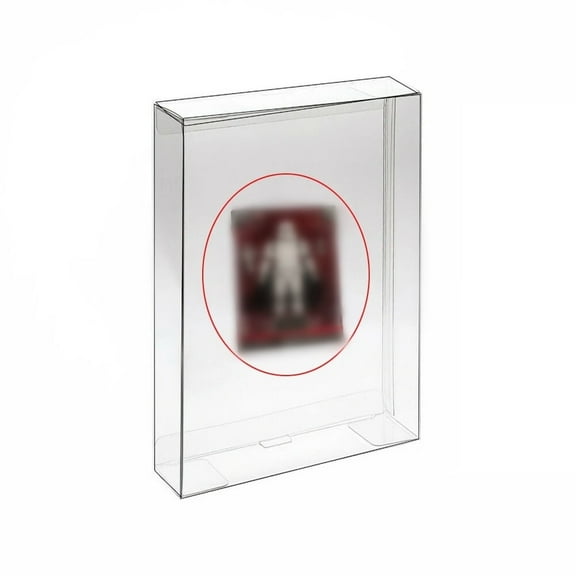 RUITROLIKER 10PCS Box Protector Clear Protection Case Sleeve Display Box for Elite Series Figure Standard Size