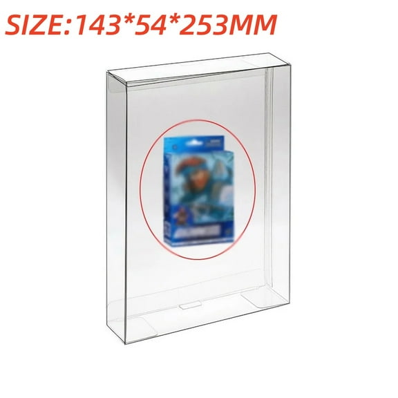 RUITROLIKER 10PCS Box Protector Clear Protection Case for G.I. Joe G.i joe Classified Regular Windowless Action Figure Display Box