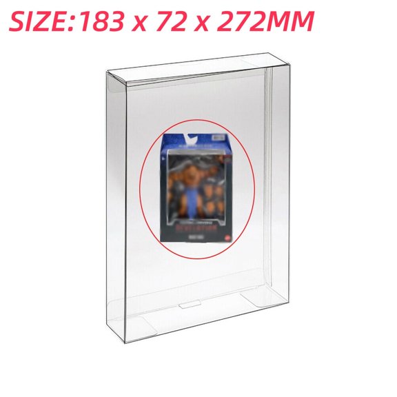 RUITROLIKER 10PCS Box Protector Clear Protection Case for  Revelation Series Figure