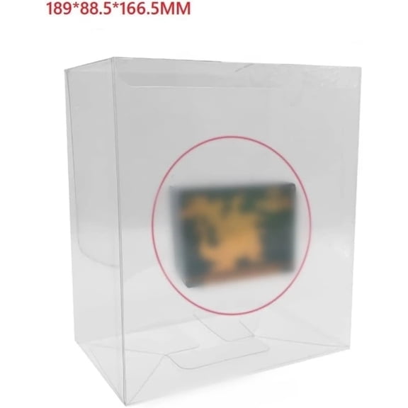 RUITROLIKER 10PCS Protector Case Clear Protection Box Display Box for Elite Trainer Box ETB