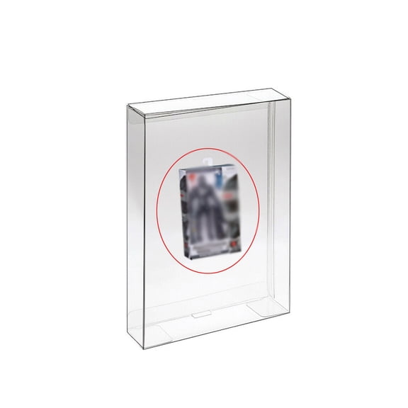RUITROLIKER 10Pcs Transparent Box Protector Sleeve Display Box For Power Rangers Lightning Collection Figures