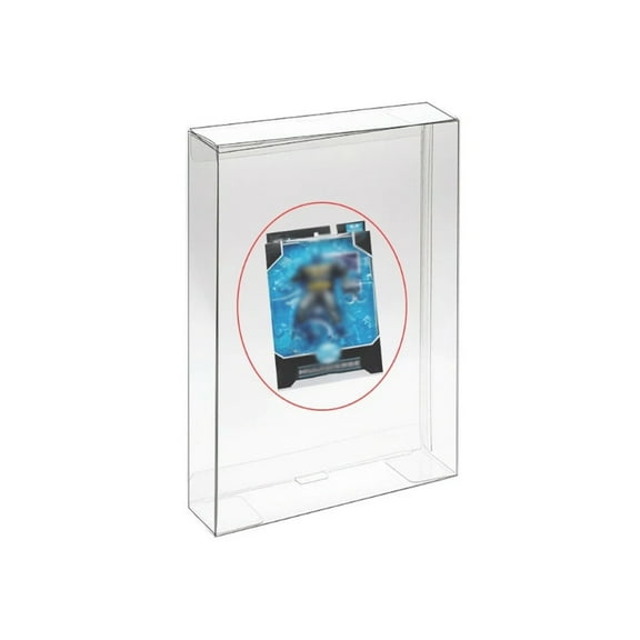 RUITROLIKER 5PCS Box Protector for McFarlane,Protective Sleeve Display Box protector Case for McFarlane Multiverse 7" Figures