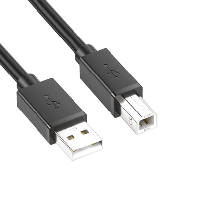 RUITROLIKER USB 2.0 Cable Link Cable,Compatible for 400 450 4XL Label Thermal Printer 3 M/9.8 FT