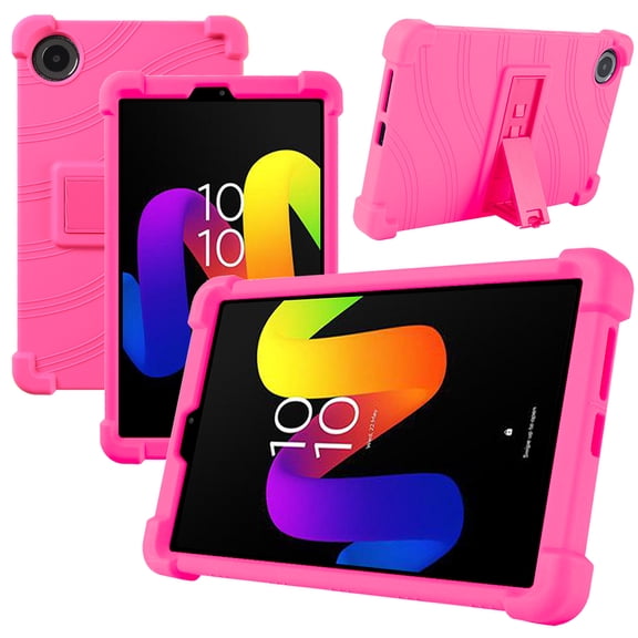 【RUIXH】For TCL TAB 8 Gen 2 (8188X1) 8.7 Inch protective case TCL Android 14 Tablet Case silicone material drop-proof waterproof non-slip wear-resistant easy to clean built-in stand portable