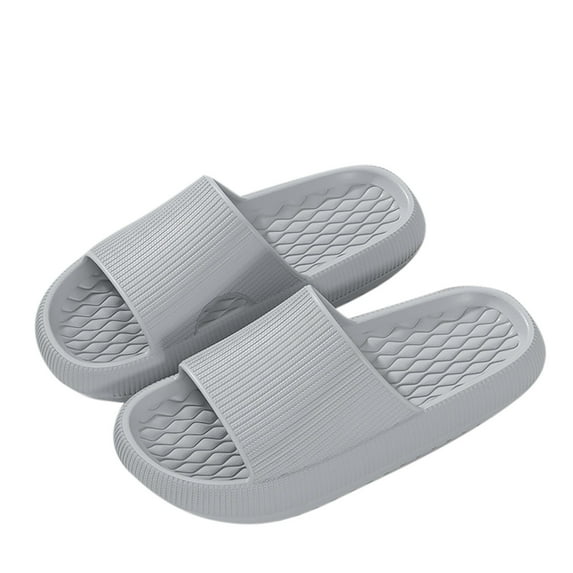 RUIYANQI Women's Men's Cloud Slippers Non Slip Quick Dry Shower Shoes Lightweight Thick Sole House Slippers for Indoor Outdoor Use Comfortable EVA Slides for All Seasons