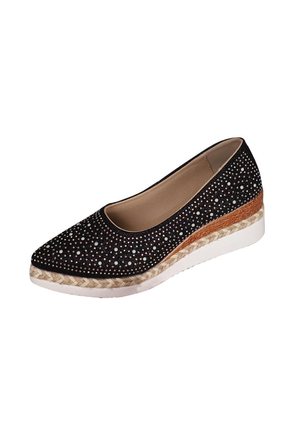Women's Suede Loafers - Slip-On Casual Walking Shoes, Trendy Comfortable Flats, Stylish Low-Heel Moccasins, Breathable Daily Footwear