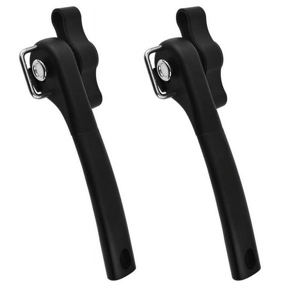 RUIYUNZHUZHU 2 PCS Safe Cut Can Opener for Kitchen Restaurant Black