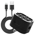 thumbnail image 1 of RUIZ 10W Compact Wall Charger for AT&T Fusion 5G (Power Adapter with Type-C USB Cable) - Black, 1 of 8
