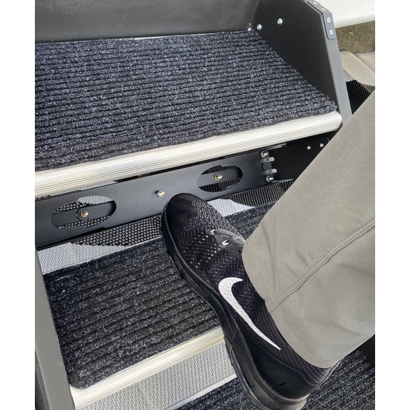 Trailersphere RUL2412 24 x 12 in. RugUP Entry Step Rug for Lippert Solid Step