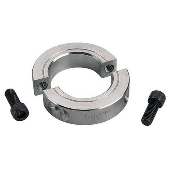 RULAND MANUFACTURING MSP-34-A Shaft Collar, Clamp, 2Pc, 34mm, Alum