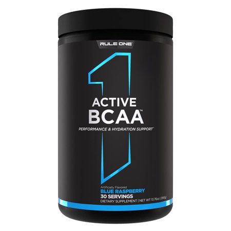 RULE 1 Train BCAAs 30 serv Blue Raspberry Stim Free Intra Workout 450g