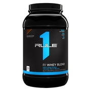 Rule 1 Proteins Whey Protein   24g Fast-Acting Protein from All-Whey Sources with Naturally Occurring EAAs & BCAAs for Workout Recovery or Anytime Use 2 Pounds, Chocolate Fudge