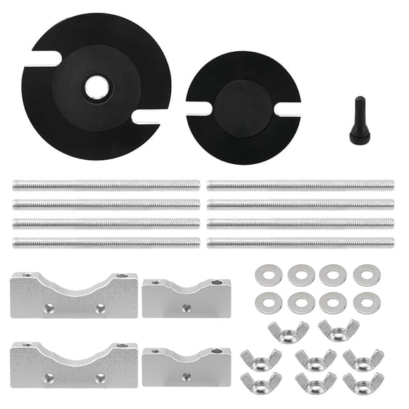 RULLINE 2-Stroke Motorcycle Exhaust Pipe Dent Repair Kit, Universal Stainless Steel Dent Removal Tool Compatible with 50cc–300cc 2-Stroke Dirt Bikes, Includes Air Valve and Sealing Plugs