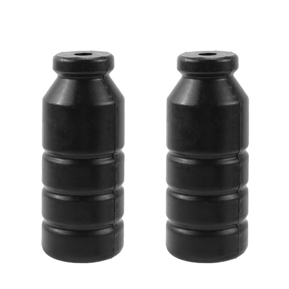 RULLINE 5"XJ Front Bump Stops XJ Extended Bump Stops Compatible with Jeep Cherokee XJ 1984-2001, Polyurethane Extended Front Bumper Replacements, Easy Direct Install, 2-Pack