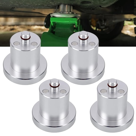 RULLINE Jack Lifting Jack Pad Lift Point Adapter with Storage Case Compatible with Rivian R1T R1S -4 Pack