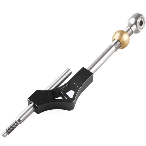 RULLINE Shifter Extender Adjustable Short Shifter Compatible with Ciciv CRX Del Sol Acura Integra B or D Series Engine Black