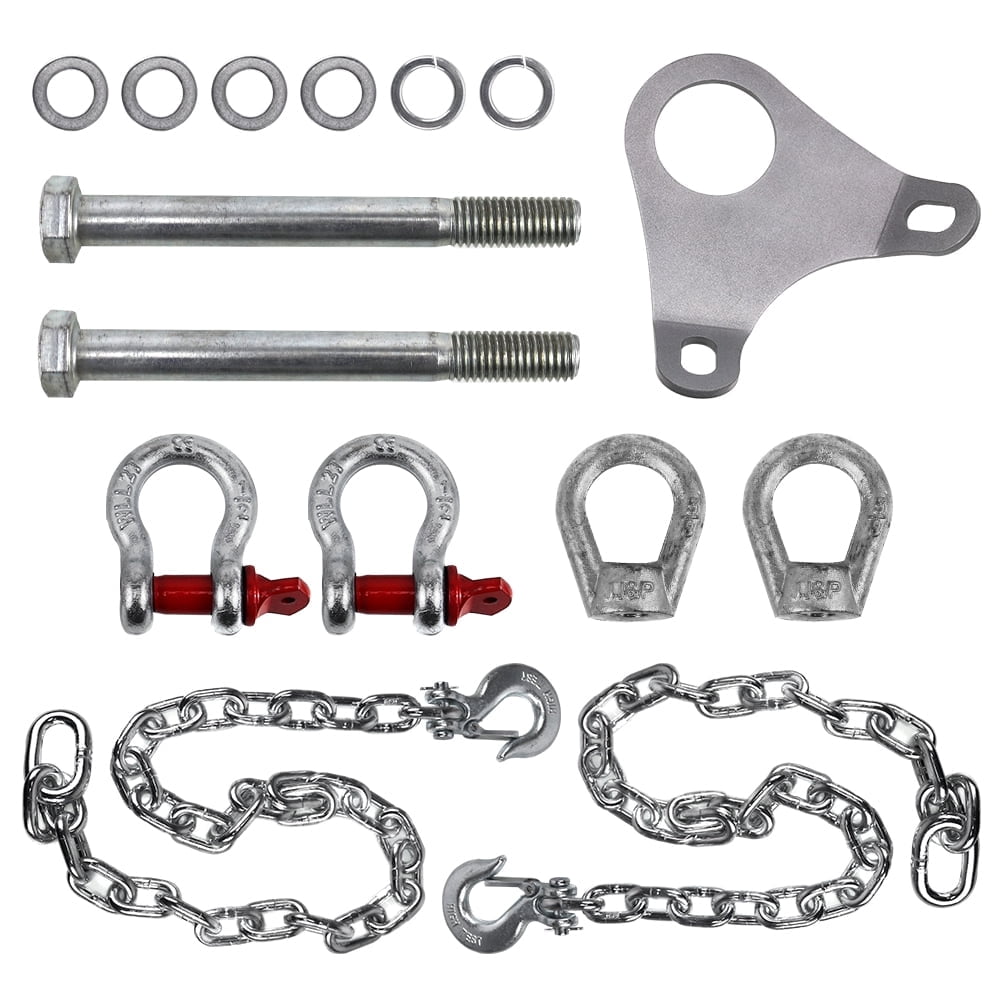 RULLINE Trailer Ultimate Connection Safety Chains Kit - 5th Wheel ...