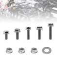 thumbnail image 1 of RULLINEM8-1.25 Hex Flange Bolts Kit - 16/20/25/30/35mm (90PCS) - DIN 6921 Stainless Steel 304 Flanged Hex Head Screws with Serrated Nuts & Washers - 18-8 Grade Heavy Duty Fastener Set by VIGURE, 1 of 6