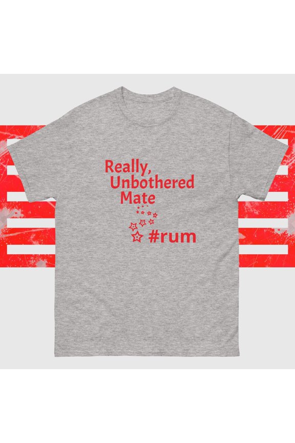 RUM/ALCOHOL THEMED - IDC! Men's Classic Tee Shirt/T-Shirt