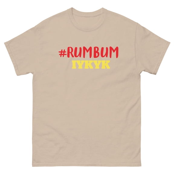 RUM/ALCOHOL THEMED - It's A Whole LifeStyle! Men's Classic Tee Shirt/T-Shirt