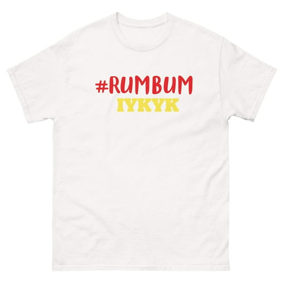 RUM/ALCOHOL THEMED - It's A Whole LifeStyle! Men's Classic Tee Shirt/T-Shirt