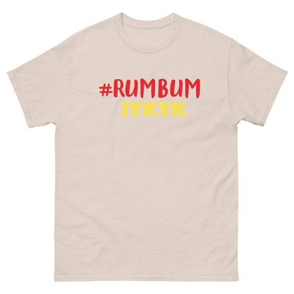 RUM/ALCOHOL THEMED - It's A Whole LifeStyle! Men's Classic Tee Shirt/T-Shirt