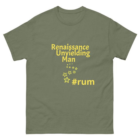 RUM/ALCOHOL THEMED - The Most Interesting Gentleman! Men's Classic Tee Shirt/T-Shirt