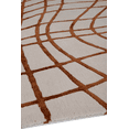 thumbnail image 1 of RUMAISA RUGS Aesthetic Area Rugs, Red Stripes Wool & Silk Carpet Carpet for Living Room, Indoor Area Rug, Non Slip, Rug for Bedroom Dining Room (Size: 2' 3" X 10' ft), 1 of 4