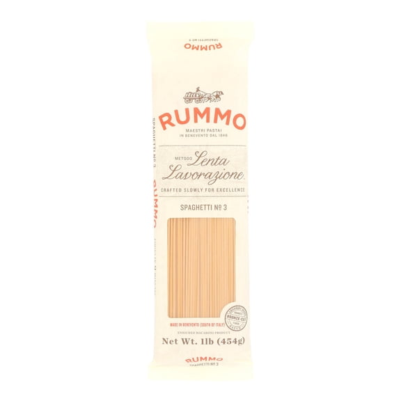 RUMMO - Authentic Italian Spaghetti - 16 Oz, Case of 20