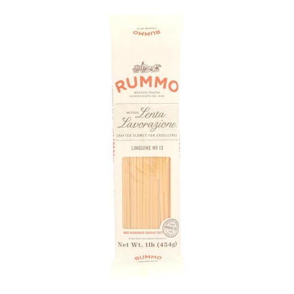 RUMMO - Rich-Tasting Linguine Pasta for Savory Dishes - 16 Oz, Case of 20