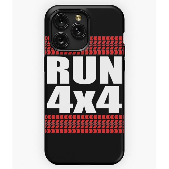 RUN 4x4 Tread Off-Road Tire Marks G6364 Phone Case for iPhone17 16 15 14 13 12 11 Pro Max