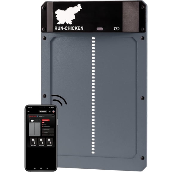 RUN-CHICKEN Door T50 CLASSIC - Automatic Chicken Coop Door