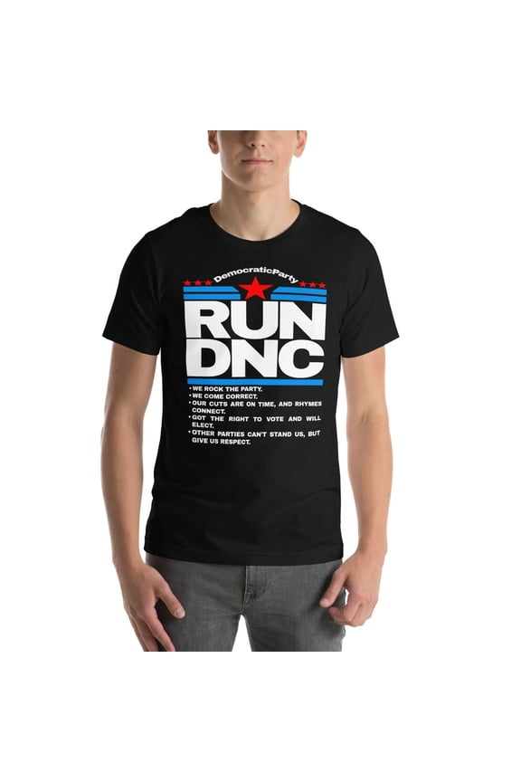 RUN DNC Democratic Party Campaign Design Unisex t-shirt