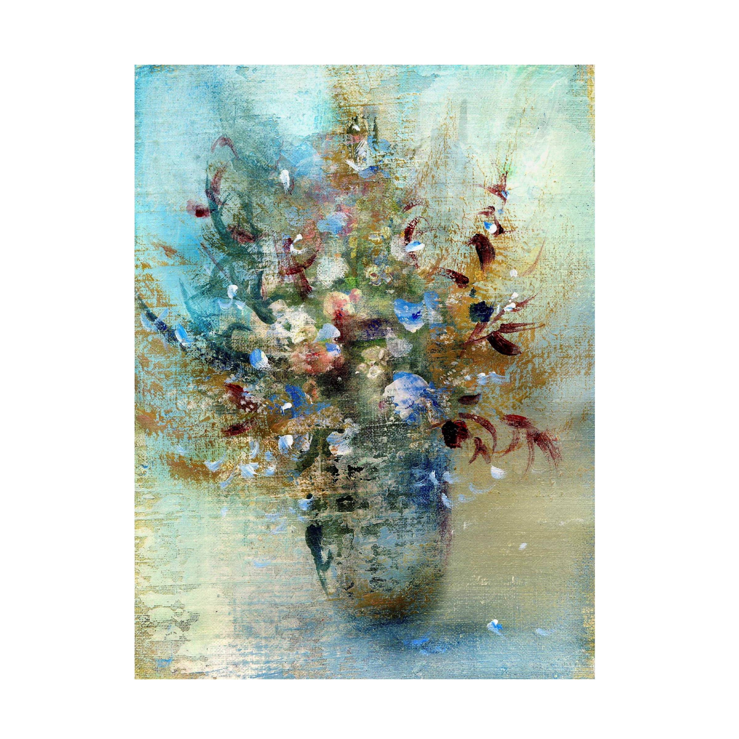 RUNA 'Bouquet Of Flowers 1' Canvas Art