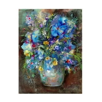 RUNA 'Bouquet of Flowers 6' Canvas Art