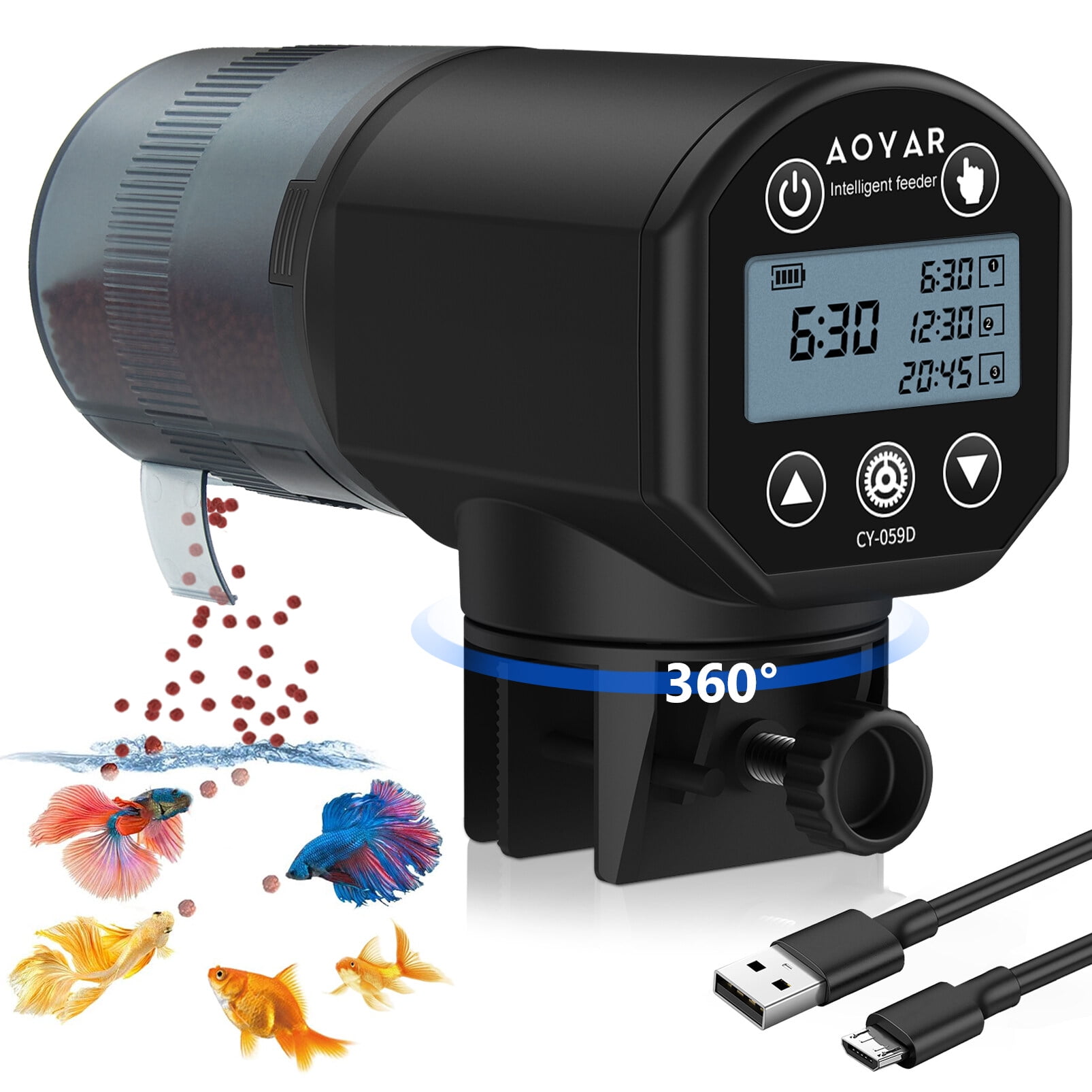 Nutrafin Nutramatic 2X Fish Food Feeder Walmart