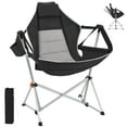 RUNACC Rocking Camping Chairs Adult with Wide Seat Portable Hammock